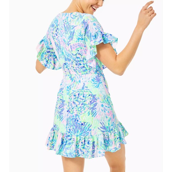 Lilly Pulitzer Darlah Stretch Dress Size 8 NWT - Picture 2 of 6